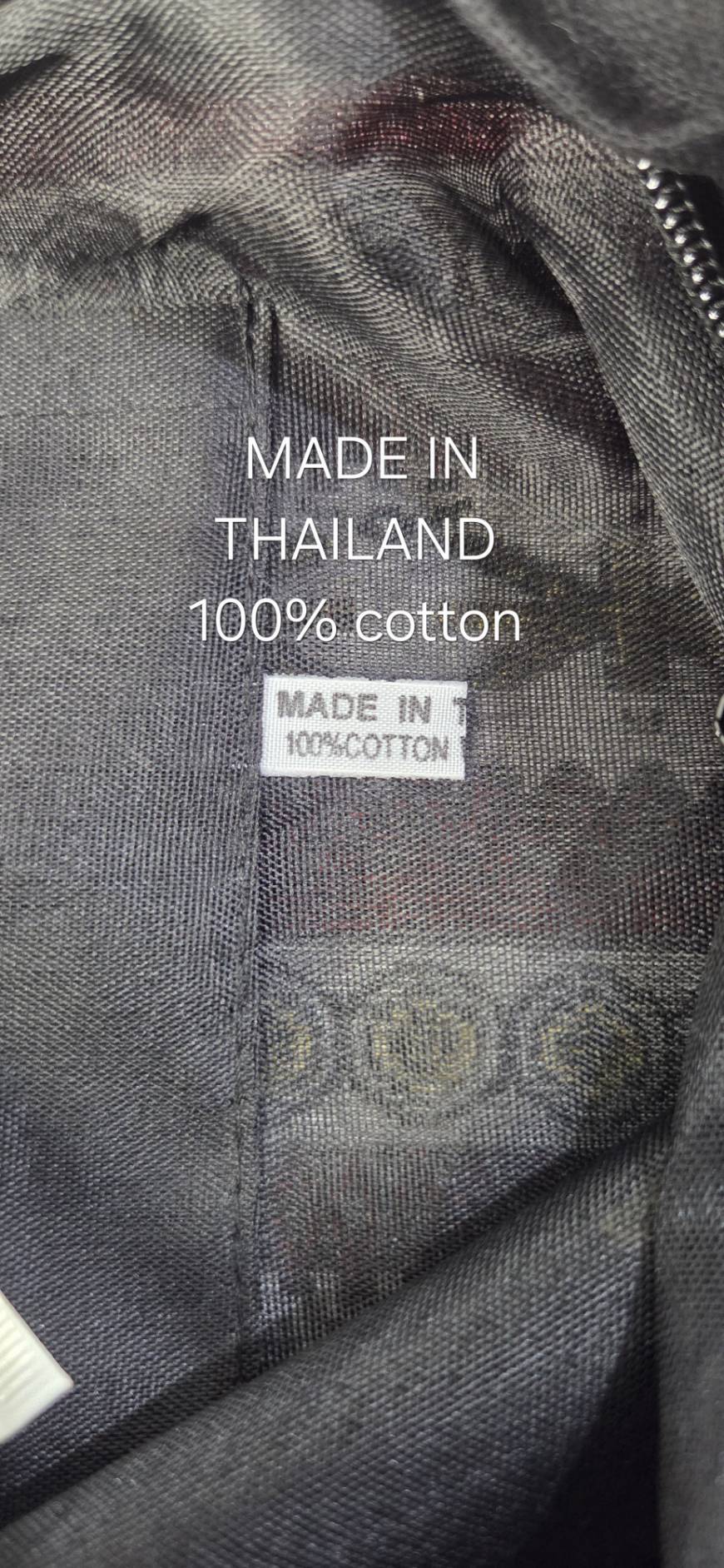 Thai woven shoulder bag BC-07 - strap small bag pocket detail