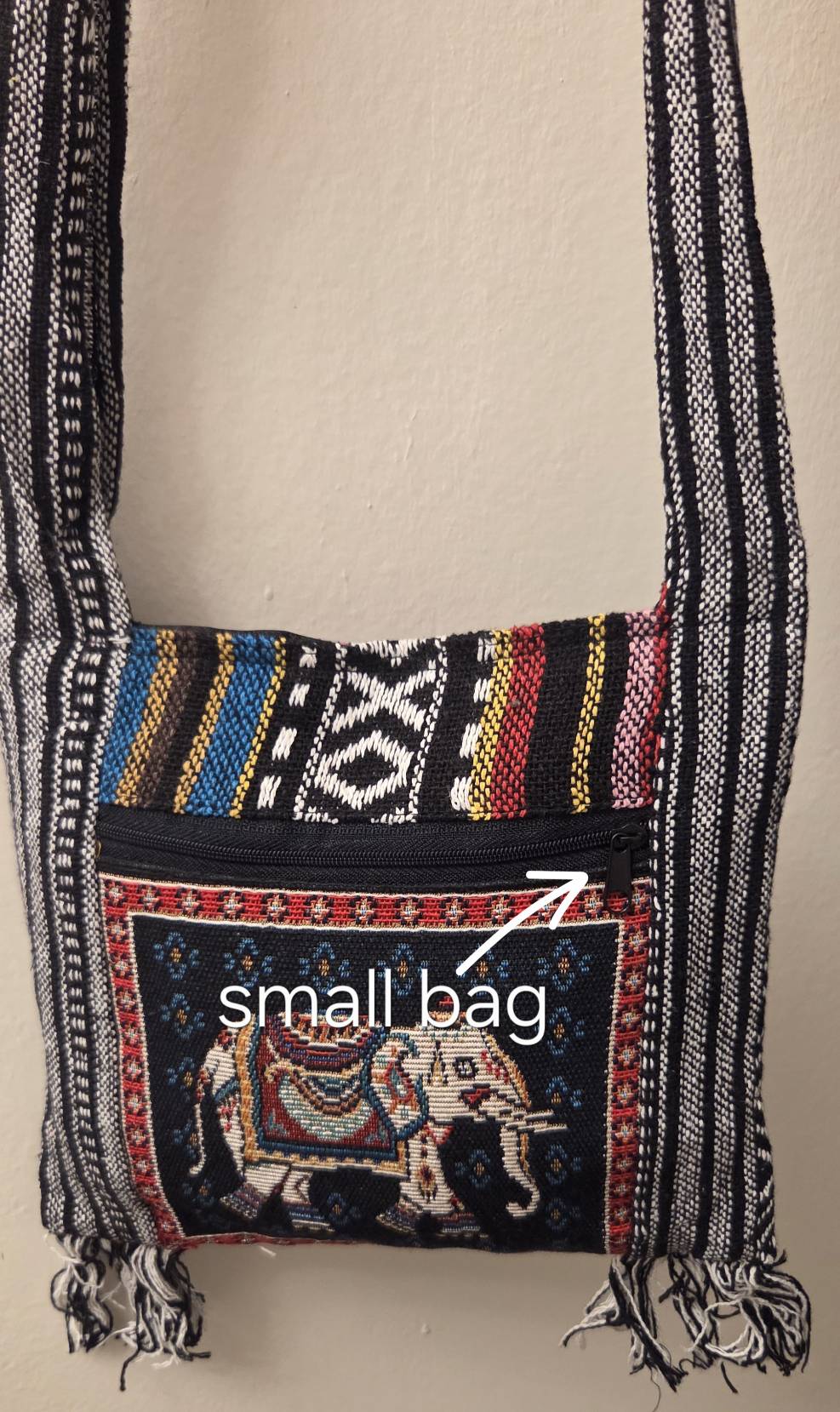 Thai Elephant Crossbody Bag EW-03 - additional view