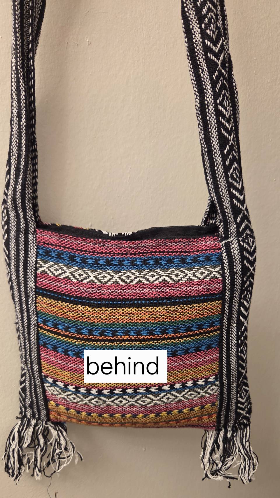 Thai Elephant Crossbody Bag EW-03-H - front view variant